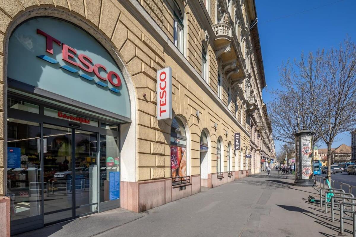 Central - New - Comfy Ac Studio Budapeszt Zewnętrze zdjęcie